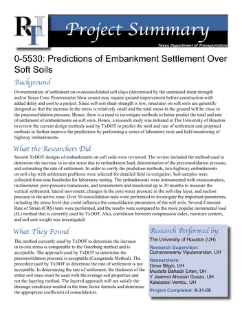 Más sobre Historia del Esfuerzo de los Suelos a partir de Pruebas de Penetración de Cono