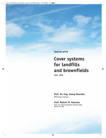 Más sobre Sistemas de Cobertura para Vertederos y Brownfields